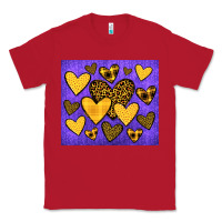 Red team spirit color purple and gold Classic Tee - JahusDesignShop