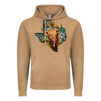 Vintage Camel texas map highland cow Vintage Hoodie - Jasminsmagicworld