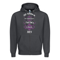 Smoke all women are created equal but only the smartest are born in july bla Zipper Hoodie - Bettercallsaul