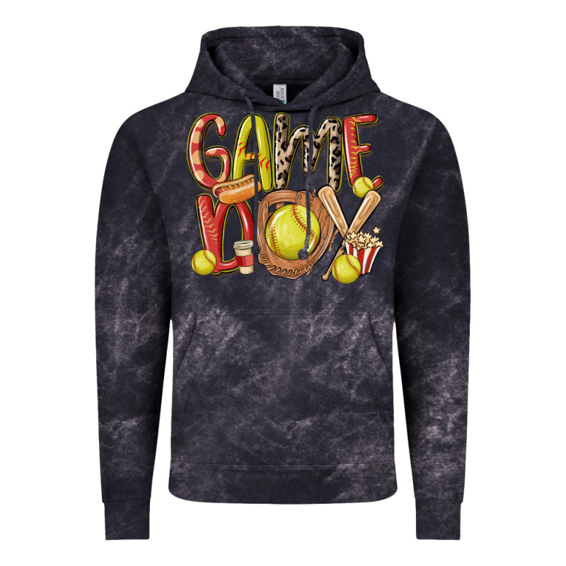 Game Day Softball Vintage Hoodie by MaliasSmallBusiness | Teevron