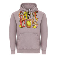 Vintage Zinc game day softball Vintage Hoodie - MaliasSmallBusiness