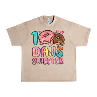 French Oak 100 days sweeter Urban Heavy Tee - MaliasSmallBusiness