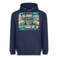 Navy probably late for something tumbler 3 Heavyweight Hoodie - CowGirlArtShop