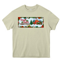 Mossy small town christmas Heavy Core Tee - BundleAndBundleShop