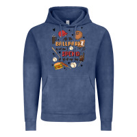 Vintage Denim at the ballpark is where i spend most of my day Vintage Hoodie - MaliasSmallBusiness