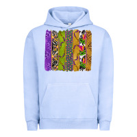 Pigment Grape Ice Mardi Gras Brushstrokes Urban Hoodie - BundleAndBundleShop