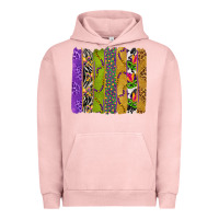 Mardi Gras Brushstrokes Urban Hoodie | Teevron