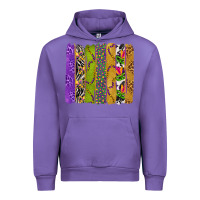 Tulip Mardi Gras Brushstrokes Urban Hoodie - BundleAndBundleShop