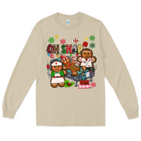Mushroom oh snap christmas Long Sleeve Tee - MaliasSmallBusiness