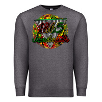 Charcoal Heather 1865 juneteenth Premium Sweatshirt - CowGirlArtShop