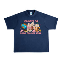 100 Days Of Doing Teacher Stuff Urban Heavy Tee | Teevron