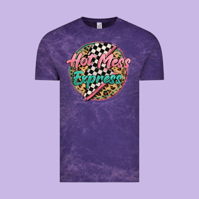 Hot Mess Express Vintage Tee Designed By Maliassmallbusiness