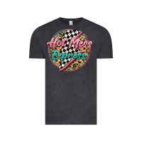 Vintage Black hot mess express Vintage Tee - MaliasSmallBusiness