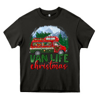 Asphalt van life christmas Heavy Core Tee - BundleAndBundleShop