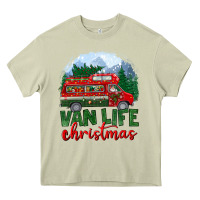 Mossy van life christmas Heavy Core Tee - BundleAndBundleShop