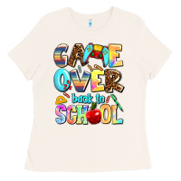 Bone game over back to school Ladies Tee - AdoDesignShop
