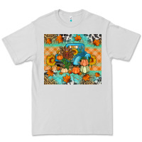 Dove Grey Thanksgiving Truck With Turkey Premium Tee - Artiststas