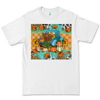 White Thanksgiving Truck With Turkey Premium Tee - Artiststas