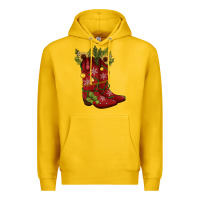 Lemon Christmas boots Premium Hoodie - JahusDesignShop