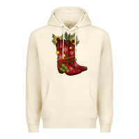 Sandshell Christmas boots Premium Hoodie - JahusDesignShop