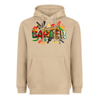 Mushroom cinco de mayo barber Heavyweight Hoodie - CowGirlArtShop