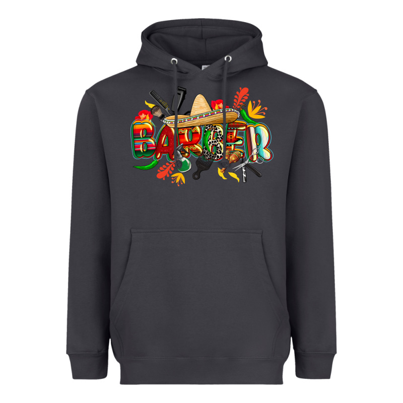 Cinco De Mayo Barber Heavyweight Hoodie by CowGirlArtShop | Teevron