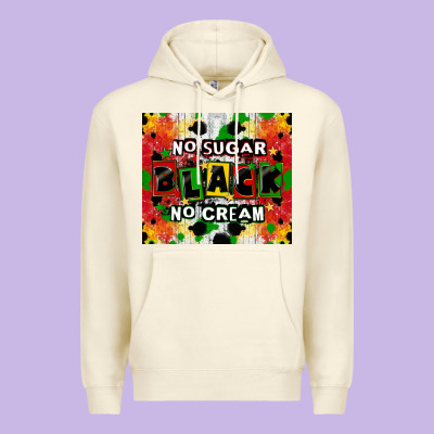 No Sugar No Cream Black Tumbler Premium Hoodie Designed By Cowgirlartshop