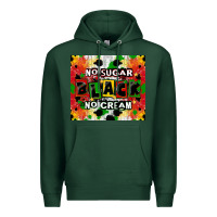 Sports Green no sugar no cream black tumbler Premium Hoodie - CowGirlArtShop