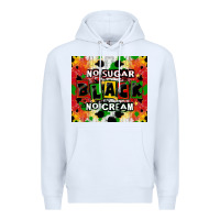 White no sugar no cream black tumbler Premium Hoodie - CowGirlArtShop