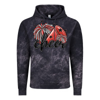 Cloud Black cheer Vintage Hoodie - MaliasSmallBusiness
