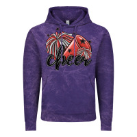 Cloud Purple cheer Vintage Hoodie - MaliasSmallBusiness