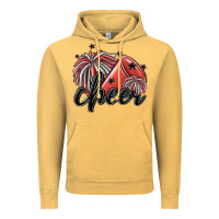 Vintage Mustard cheer Vintage Hoodie - MaliasSmallBusiness