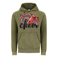Vintage Olive cheer Vintage Hoodie - MaliasSmallBusiness