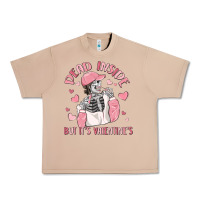 Burro dead inside but it's valentine's Urban Heavy Tee - MaliasSmallBusiness