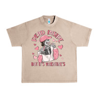 French Oak dead inside but it's valentine's Urban Heavy Tee - MaliasSmallBusiness