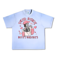 Grape Ice dead inside but it's valentine's Urban Heavy Tee - MaliasSmallBusiness