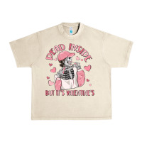Sandshell dead inside but it's valentine's Urban Heavy Tee - MaliasSmallBusiness