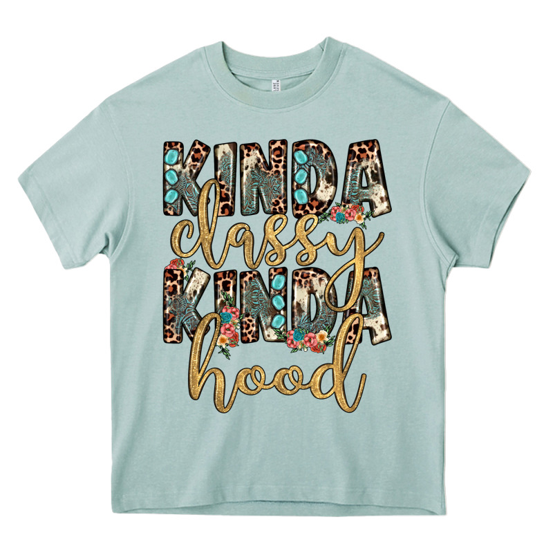 Kinda Classy Kinda Hood Heavy Core Tee by JahusDesignShop | Teevron