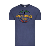 Vintage Denim black history Vintage Tee - MaliasSmallBusiness