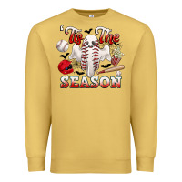 Antique Gold tis the season baseball halloween Premium Sweatshirt - CowGirlArtShop