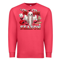 Cardinal tis the season baseball halloween Premium Sweatshirt - CowGirlArtShop