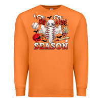 Tis The Season Baseball Halloween Premium Sweatshirt | Teevron