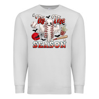 Dove Grey tis the season baseball halloween Premium Sweatshirt - CowGirlArtShop