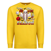 Lemon tis the season baseball halloween Premium Sweatshirt - CowGirlArtShop