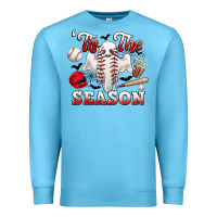 Ocean Blue tis the season baseball halloween Premium Sweatshirt - CowGirlArtShop