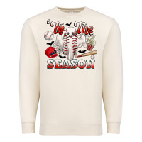 Sandshell tis the season baseball halloween Premium Sweatshirt - CowGirlArtShop