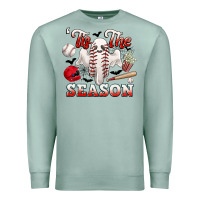 Seafoam tis the season baseball halloween Premium Sweatshirt - CowGirlArtShop