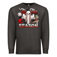 Smoke tis the season baseball halloween Premium Sweatshirt - CowGirlArtShop