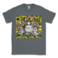Charcoal Heather easter Classic Tee - CowhideDigitalArt