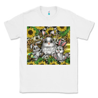 White easter Classic Tee - CowhideDigitalArt